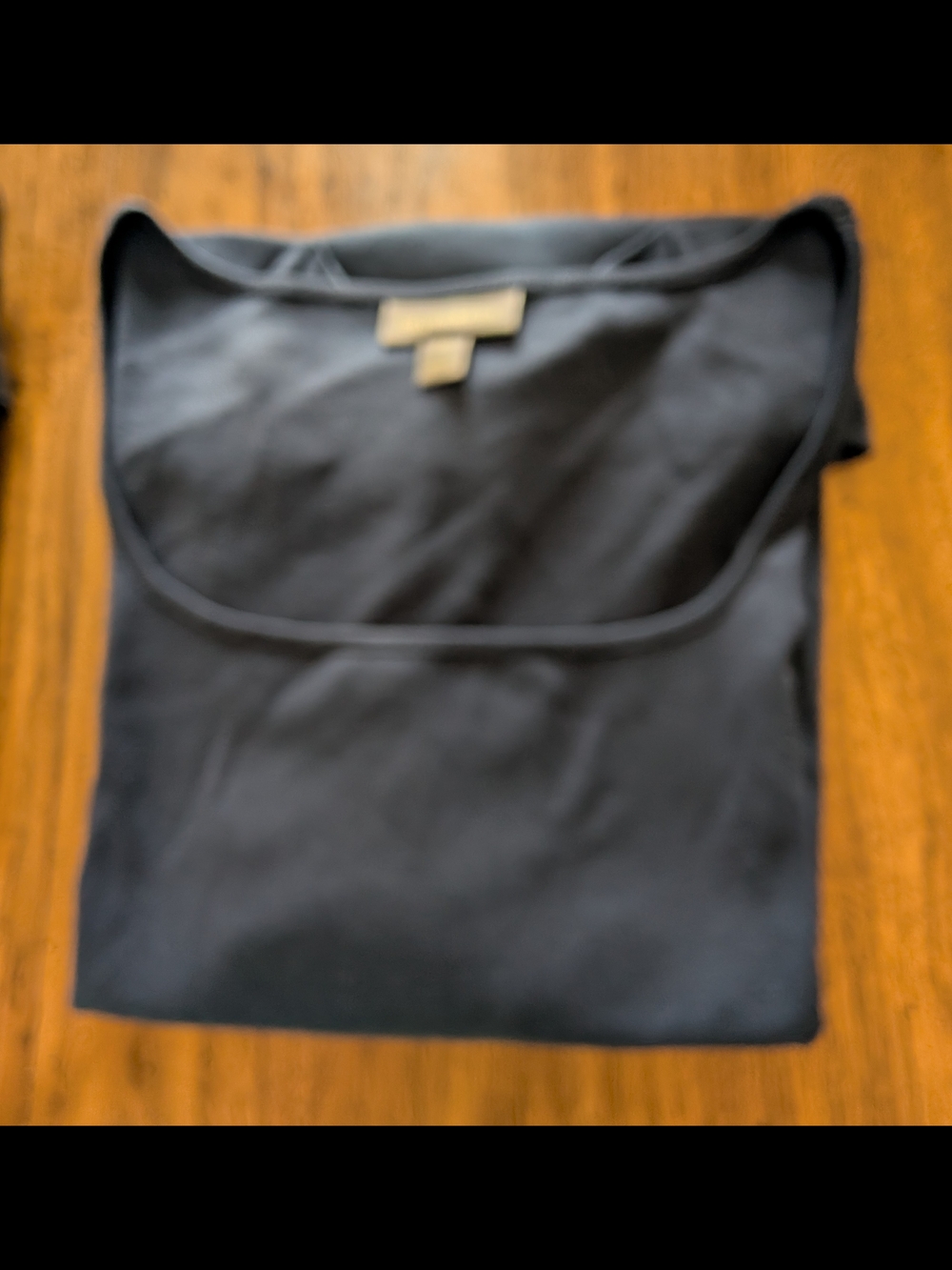 Classic Black Style & Co Square Neck Top Size 2X Brand New Without Tags